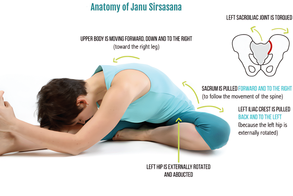 Janu Sirsasana (Head-to-Knee Pose) and 7 Brilliant Benefits